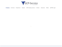 Tablet Screenshot of gcp-service.com